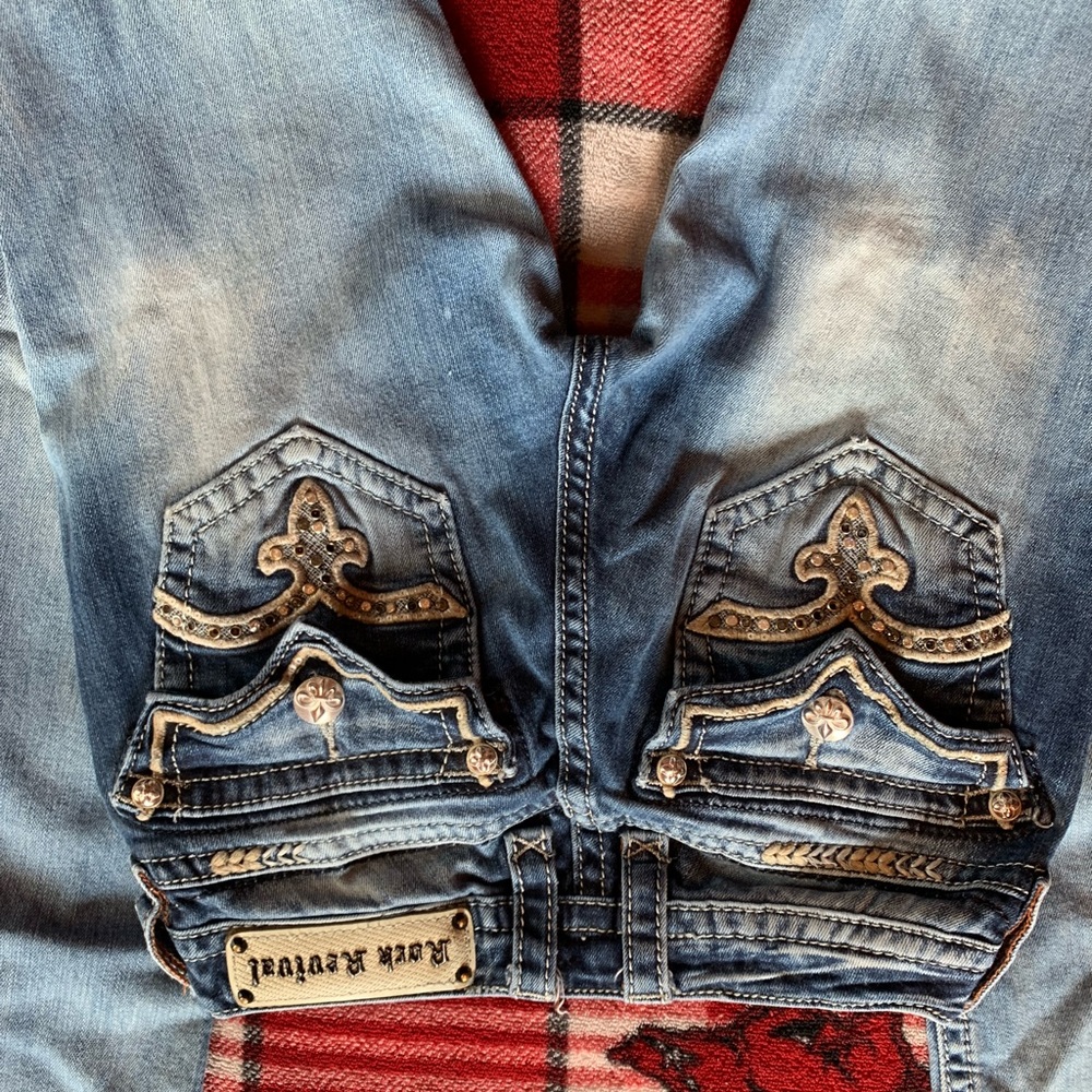 Rock revival boot cut jeans